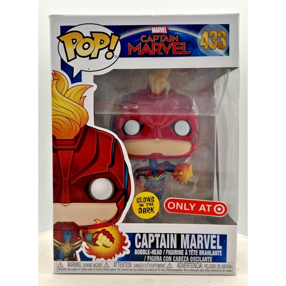 Funko Pop! Captain Marvel Target Exclusive #433 F13